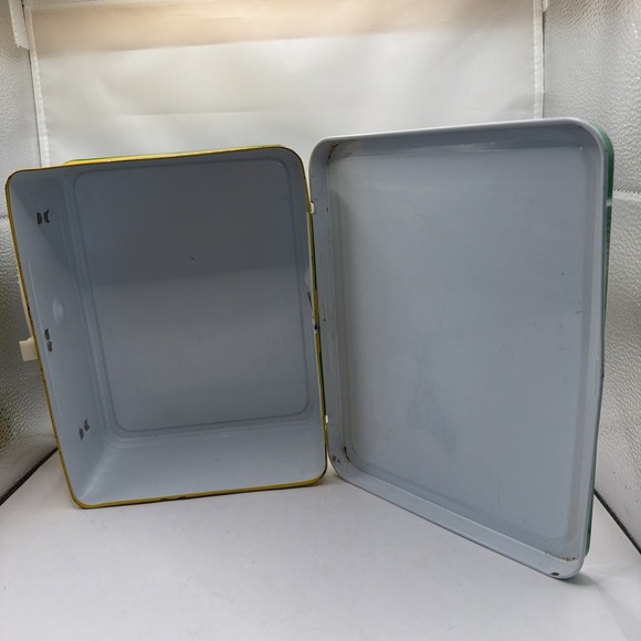 Vintage 1983 Cabbage Patch Kids Metal Lunch Box Appalachian Arts Lunch Box - Picture 8 of 8